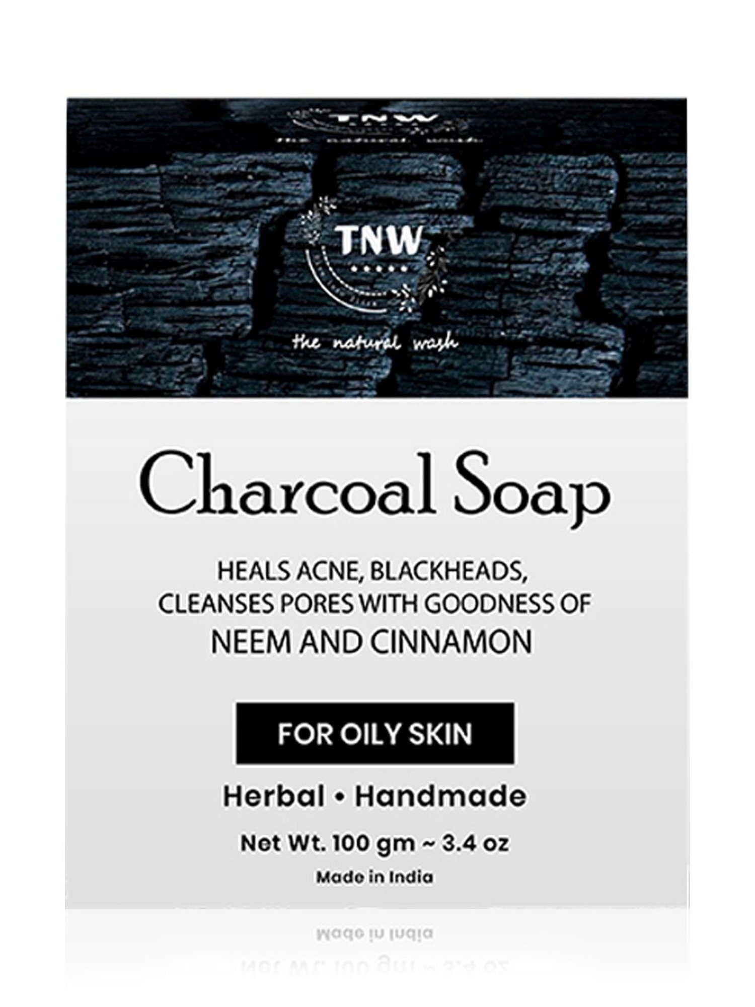 TNW-The Natural Wash Charcoal Soap & Under Eye Cream