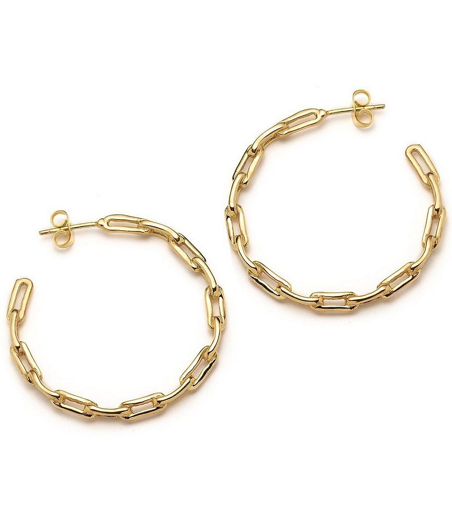 With Love Darling Mia Link Hoop Earring
