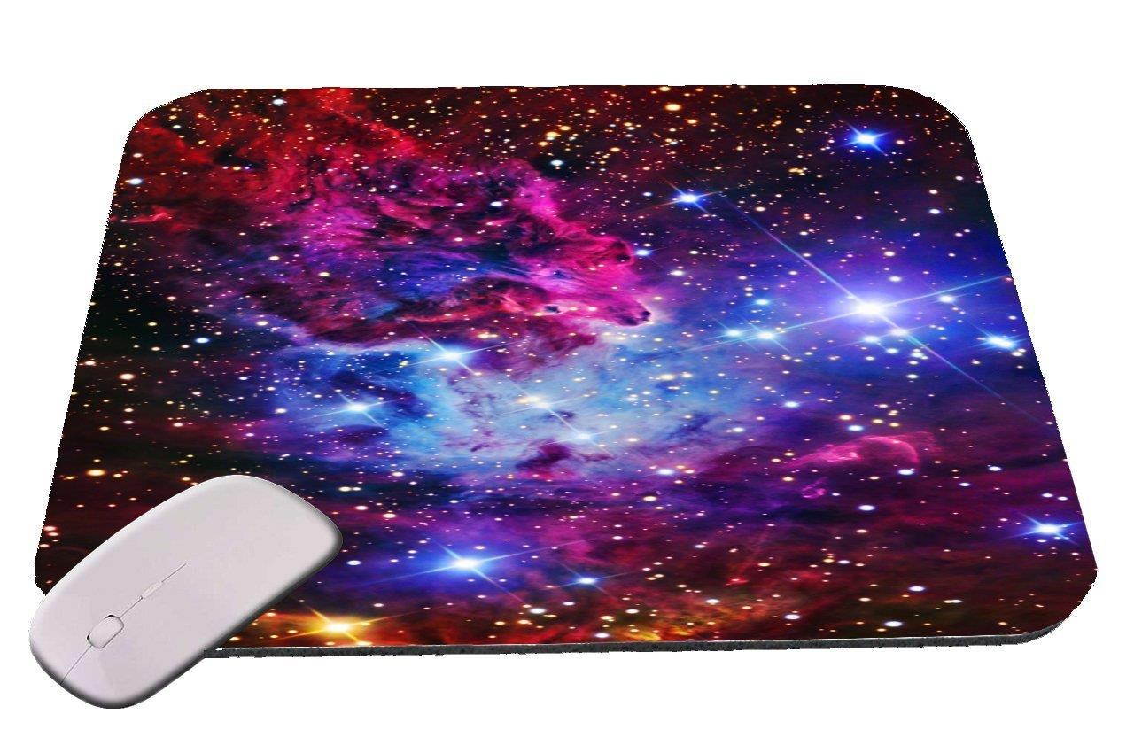 Fox Fur Nebula Galaxy Space Mouse Pad