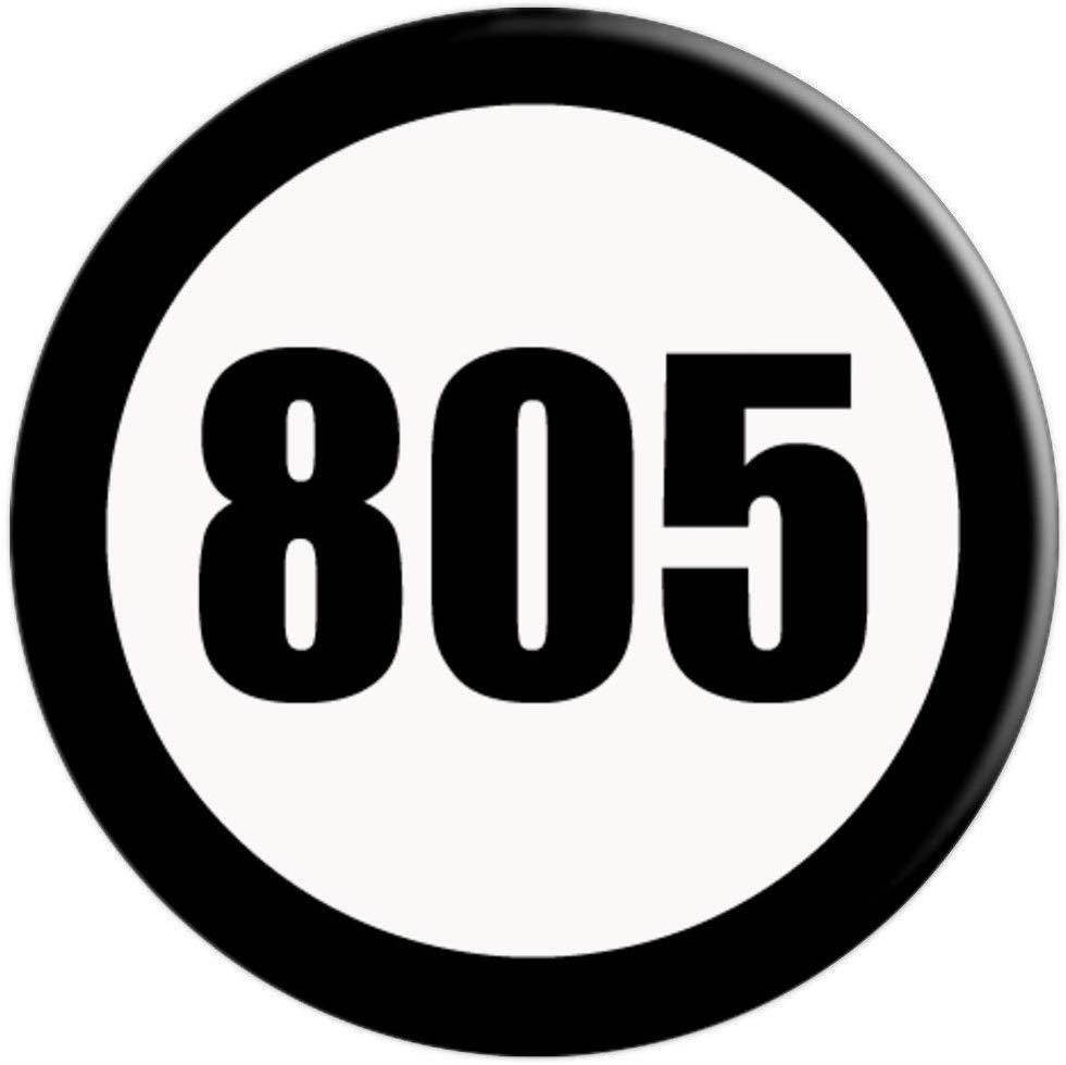 805 Area Code Oxnard California Phone Accessory