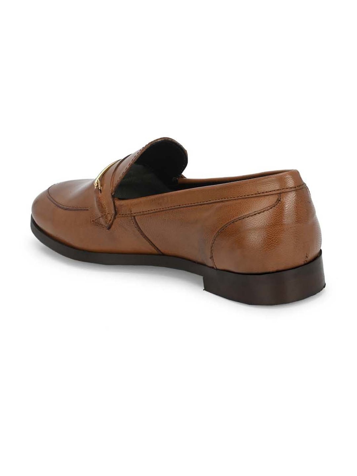 Carlo Romano Women's Tan Casual Loafers
