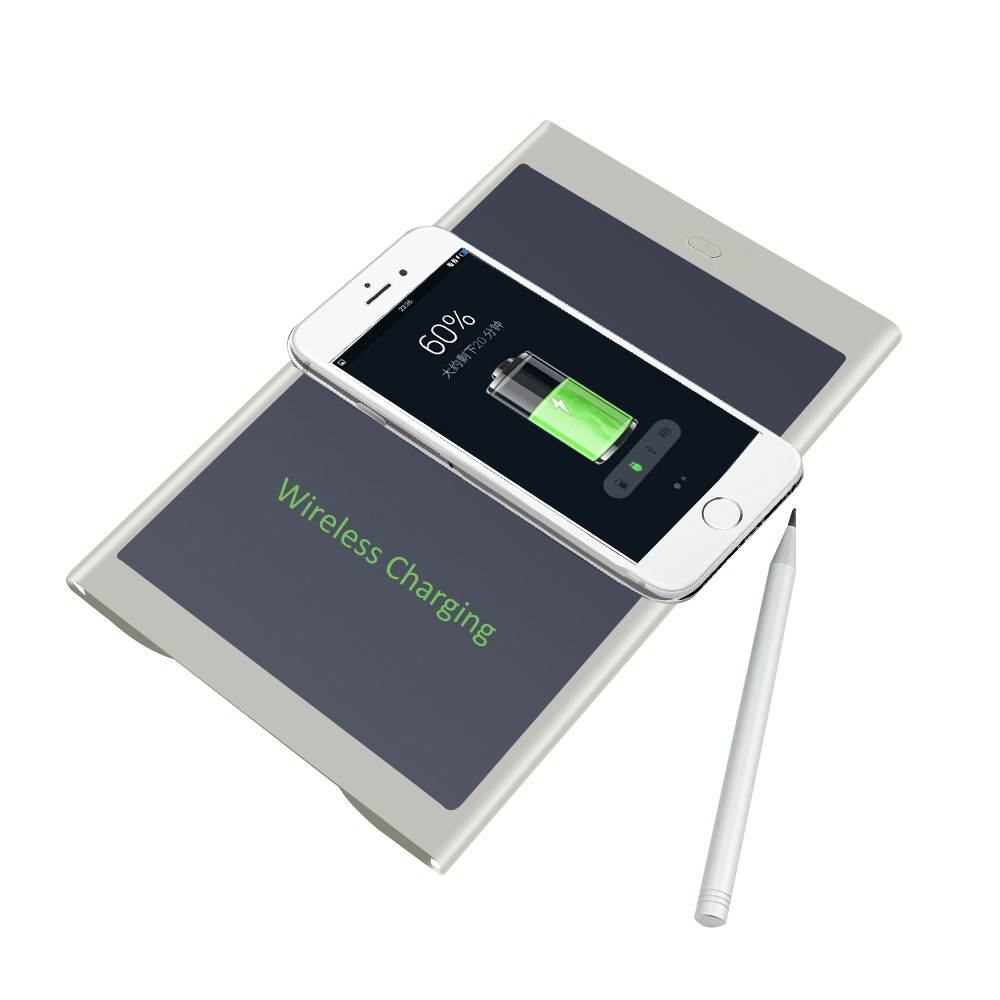 CHUYI DZ0073 Multi-function Hand Pad Wireless Charging Pad LCD Mobile Power Supply Tablet