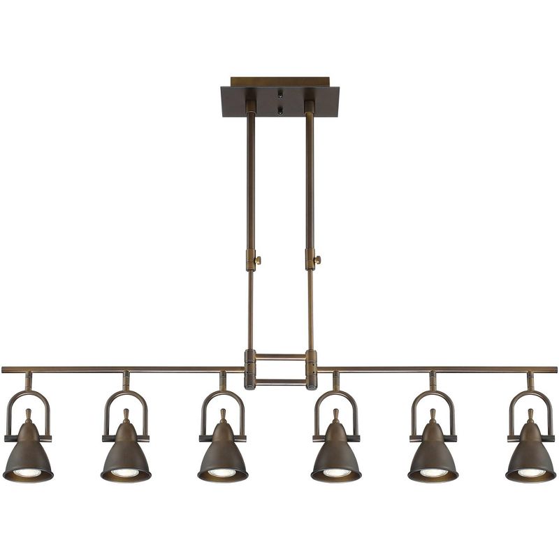 Pro Track Burnham 6-Light Bronze LED Track Fixture