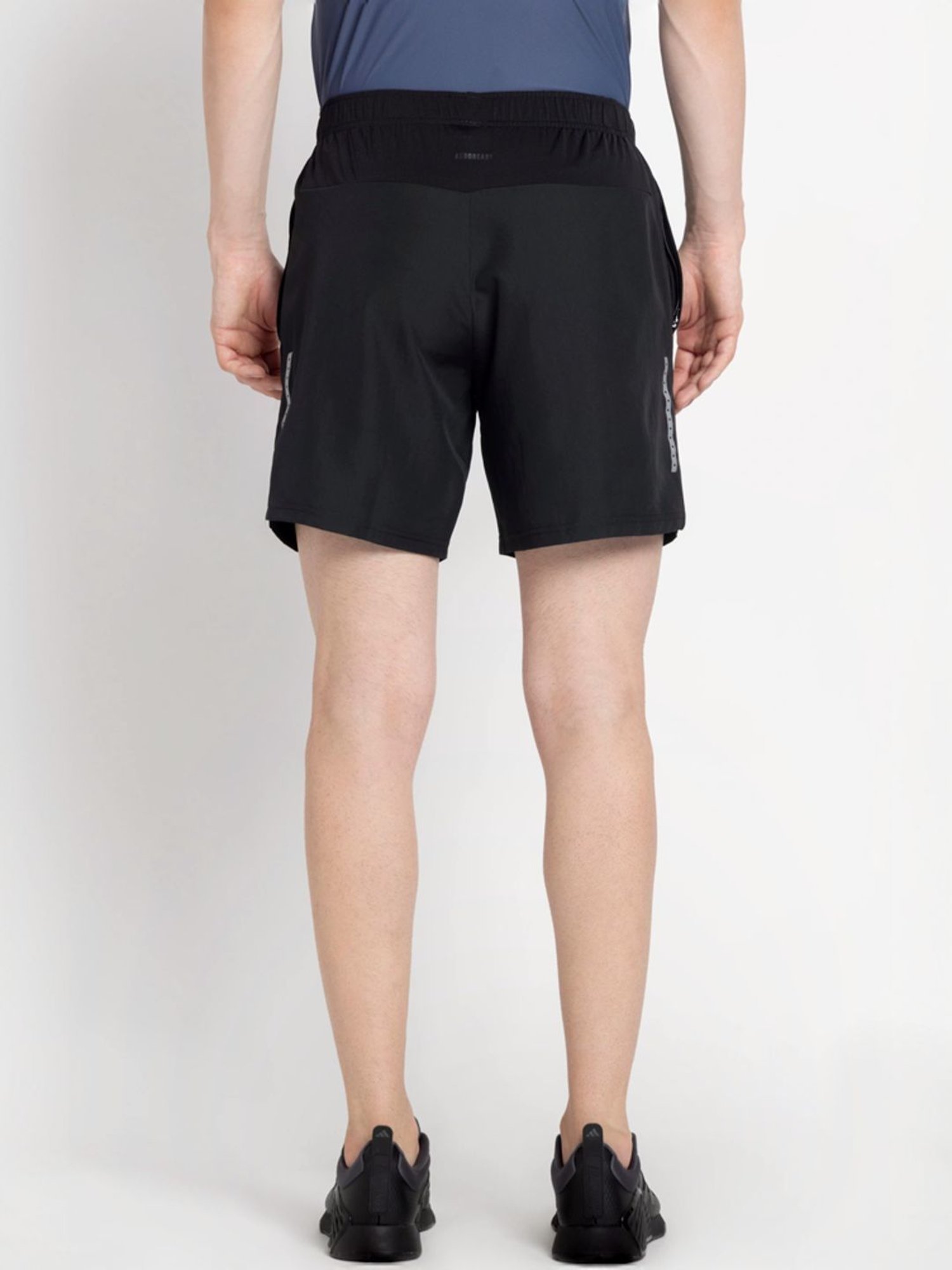 Reebok Black Regular Fit Sports Shorts