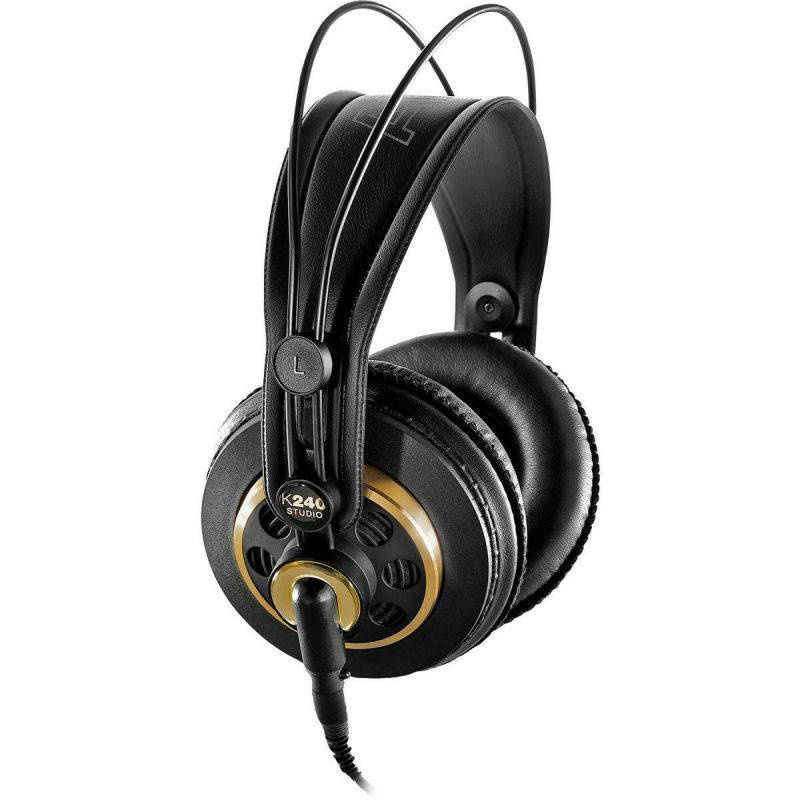 AKG Acoustics K240 Studio Over-Ear Semi-Open Professional Headphones #2058X00130