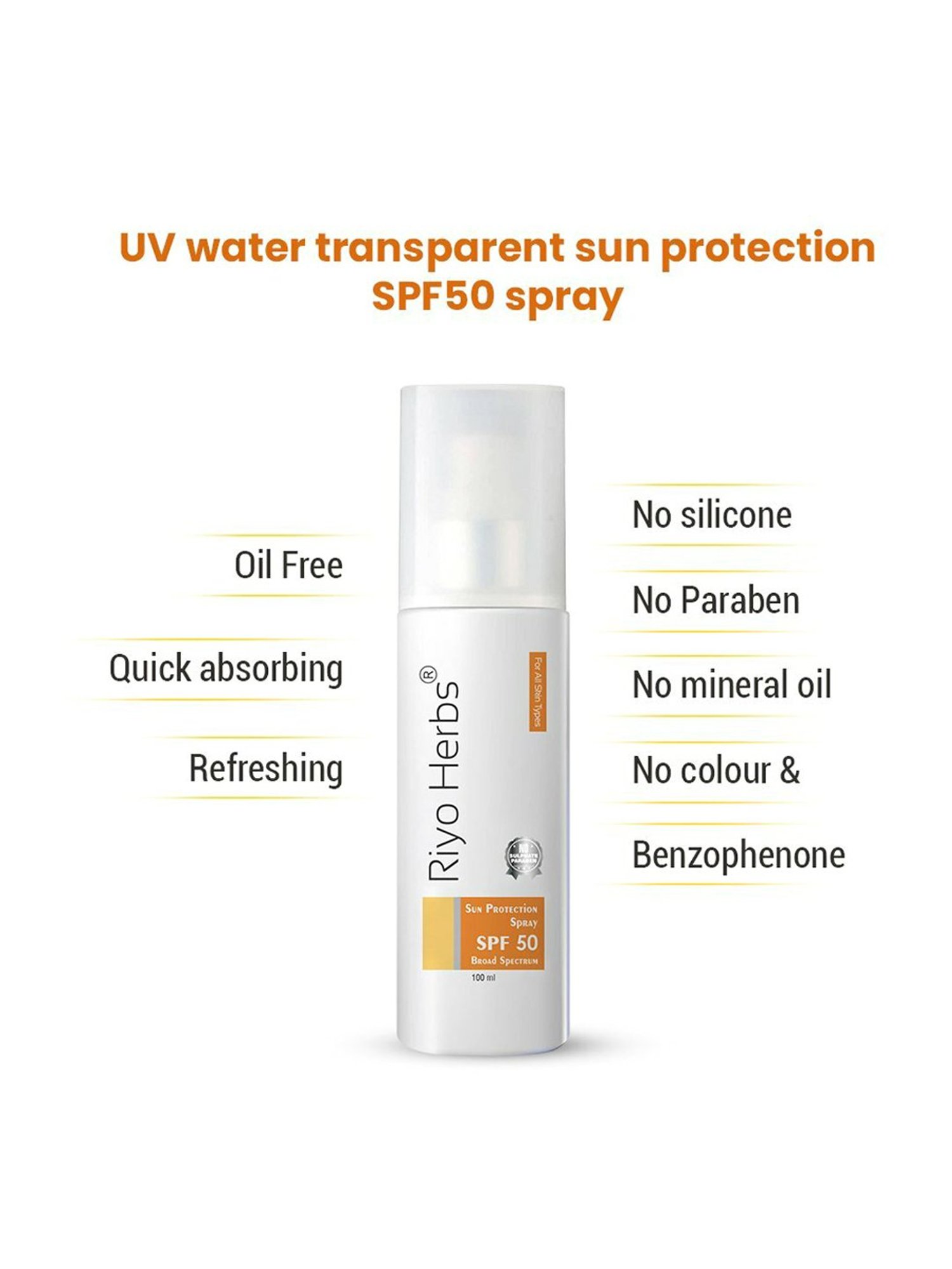 Riyo Herbs Sun Protection Spray - 100 ml