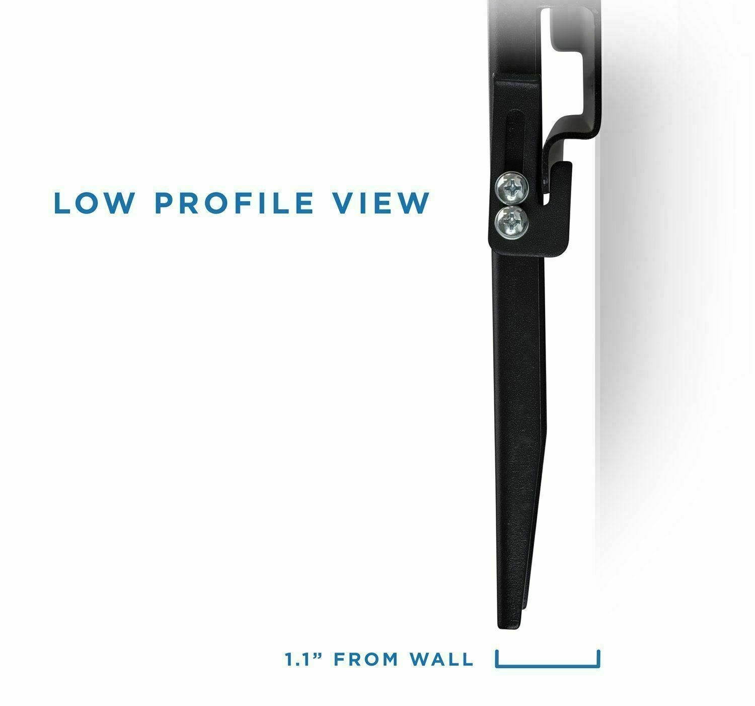 Low-Profile Fixed TV Wall Mount | Fits 37-70 Inch TVs