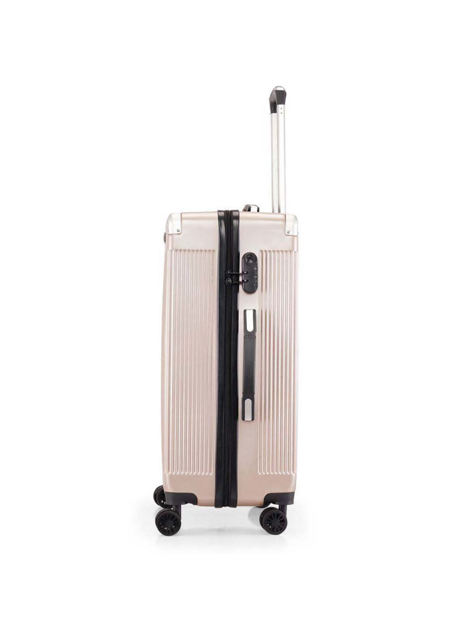 Swiss Brand Geneve Golden Medium Hard Trolley Bag - 25 cm