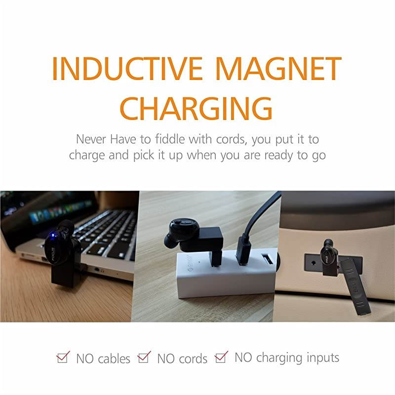 F10 Mini Bluetooth Earbud Smallest Wireless Invisible Headphone with 6 Hour Playtime Car Headset with Mic for iPhone and Android Smart Phones(One Pcs)