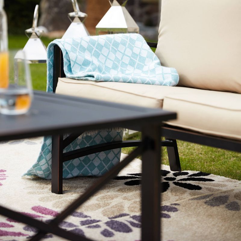 3pc Loveseat Patio Seating Set - Patio Festival