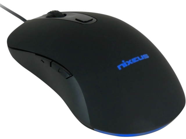 Nixeus REVEL REV-MW17 Gaming Mouse 12000 DPI Optical Gaming Sensor (Matte White)
