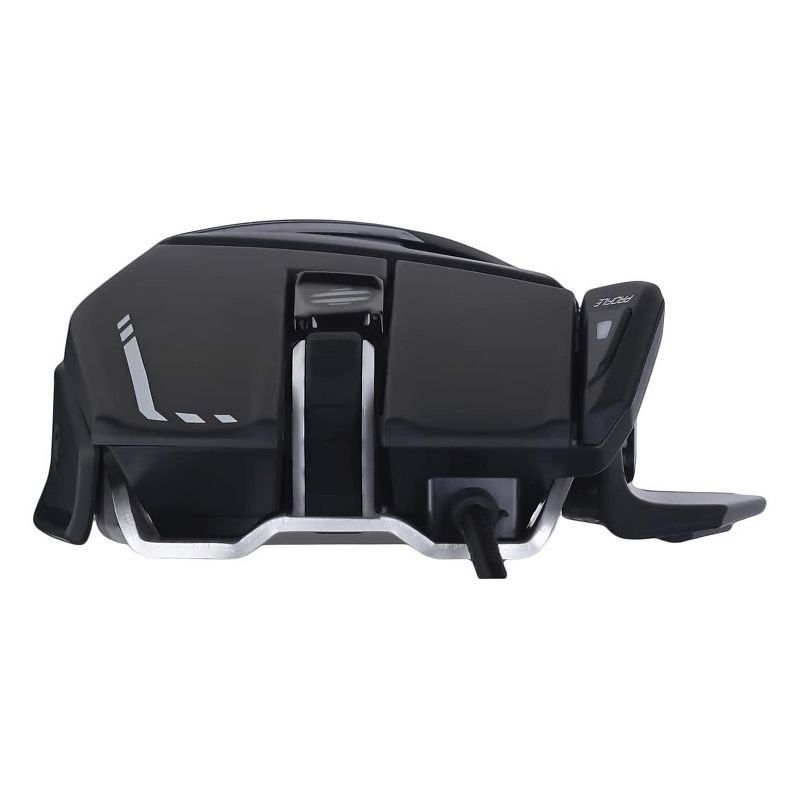 Mad Catz The Authentic R.A.T. 6+ Optical Gaming Mouse, Black ( MR04DCAMBL00 )