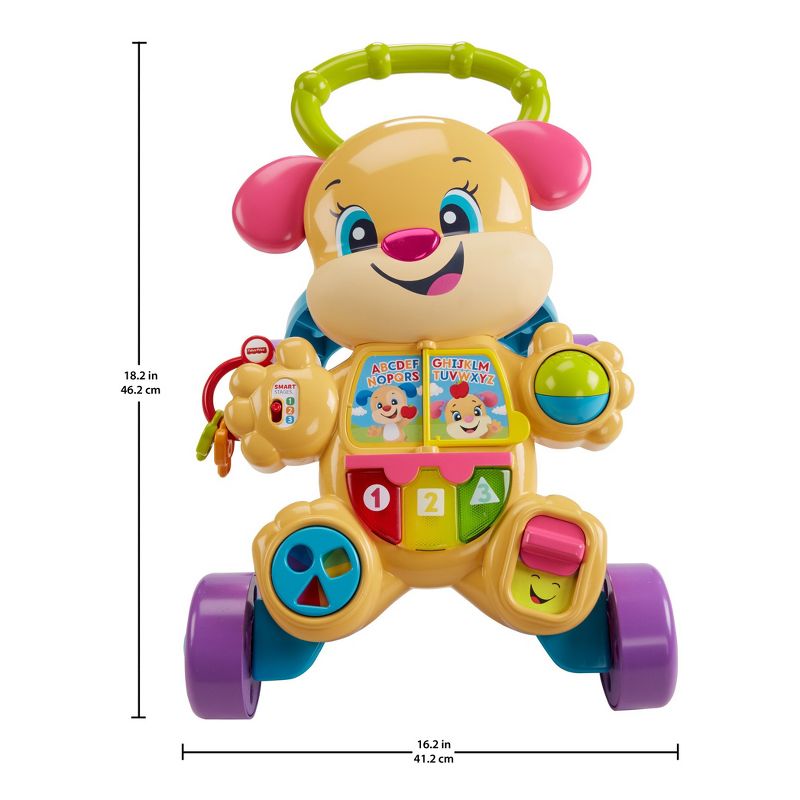 Fisher-Price Laugh and Learn Smart Stages Puppy Walker - Learn With Sis