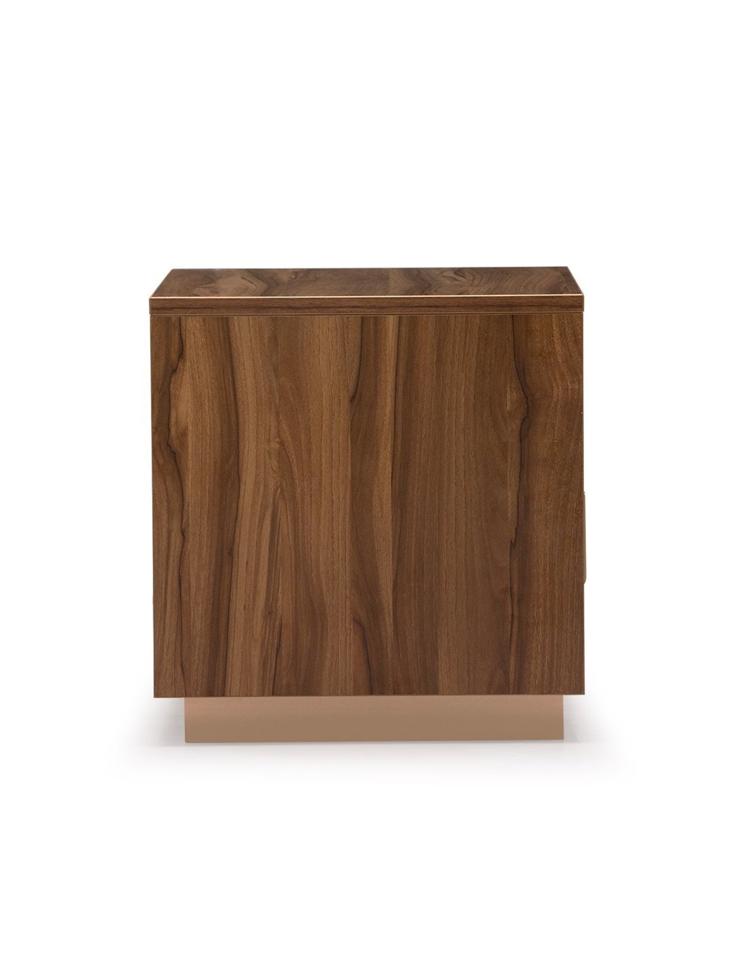 Durian Cecilia Brown Engineered Wood Bed Side Table