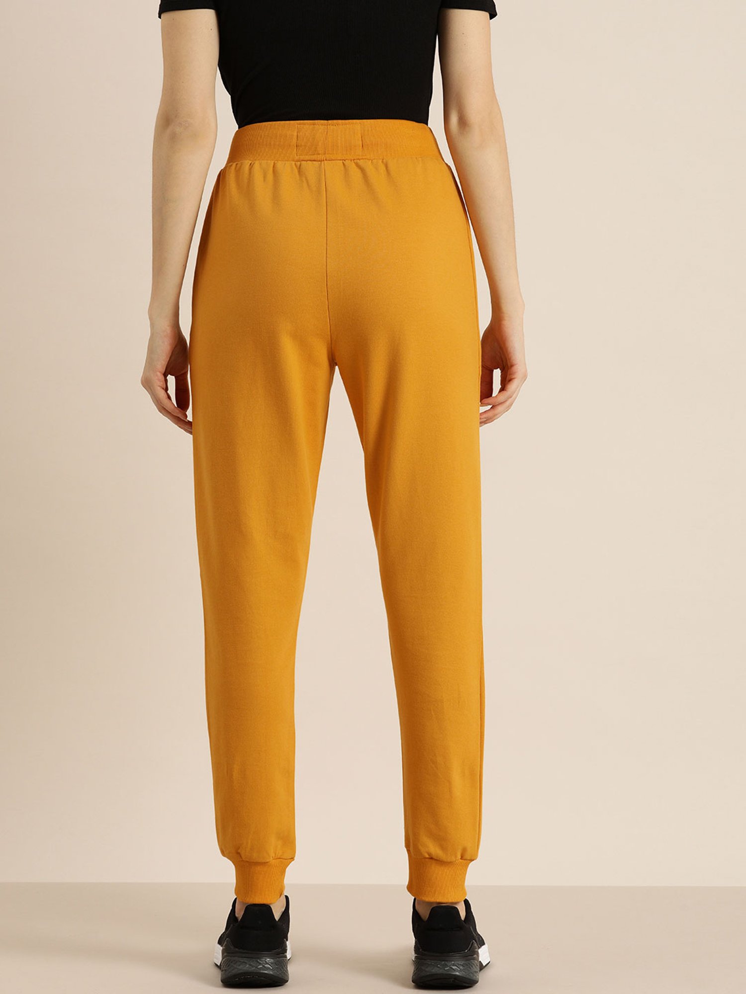 Dillinger Mustard Cotton Joggers
