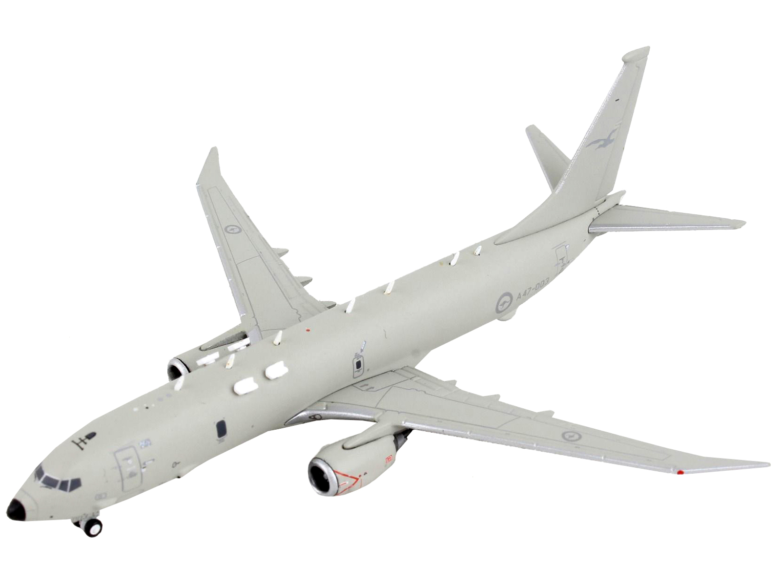 Boeing P-8 Poseidon Patrol Aircraft "Republic of Korea Air Force" Gray "Gemini 200" Series 1/200 Diecast Model Airplane by GeminiJets