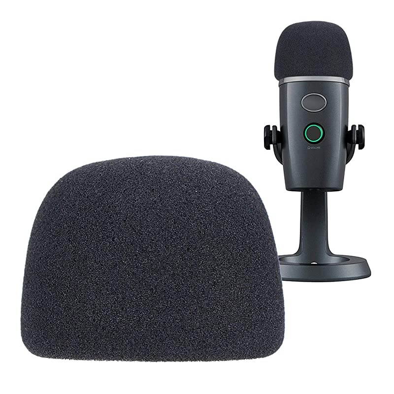 Yeti Nano Microphone Foam Windscreen Mic Wind Cover Pop Filter Foam Cover Professional Customized for Blue Yeti Nano