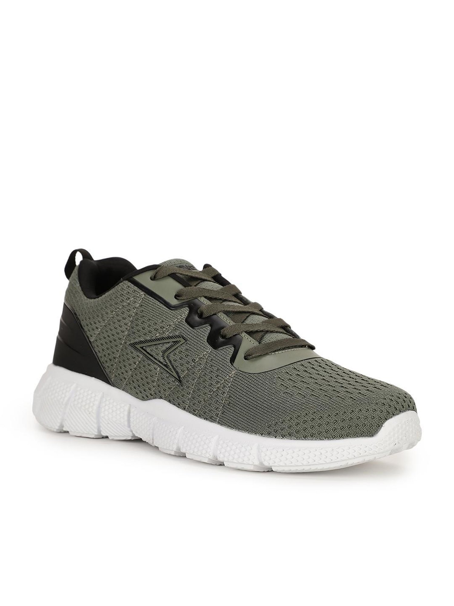 Power by Bata Men's Olive Running Shoes