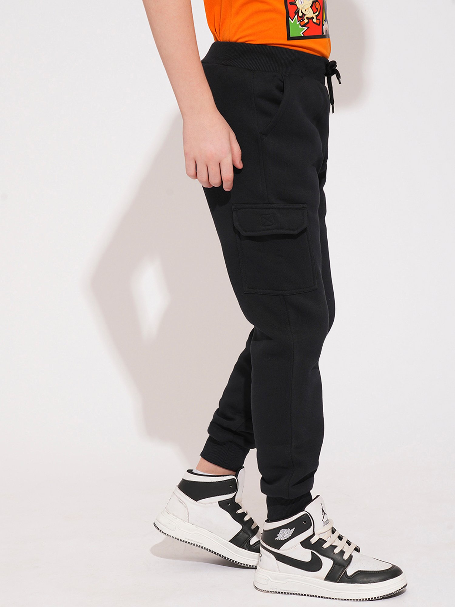 Todd N Teen Kids Navy Cotton Joggers