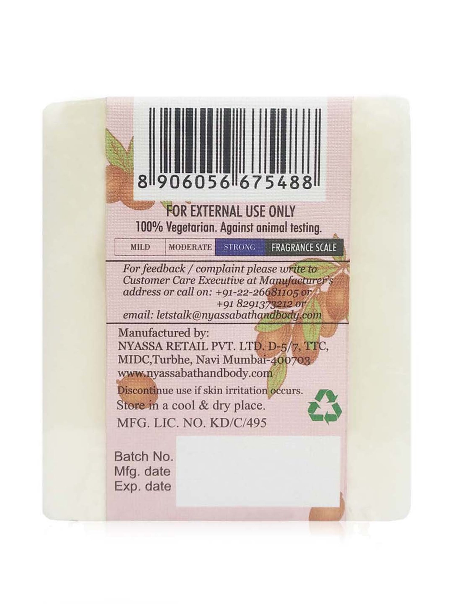 Nyassa Nourishing Argan Handmade Soap - 75gm