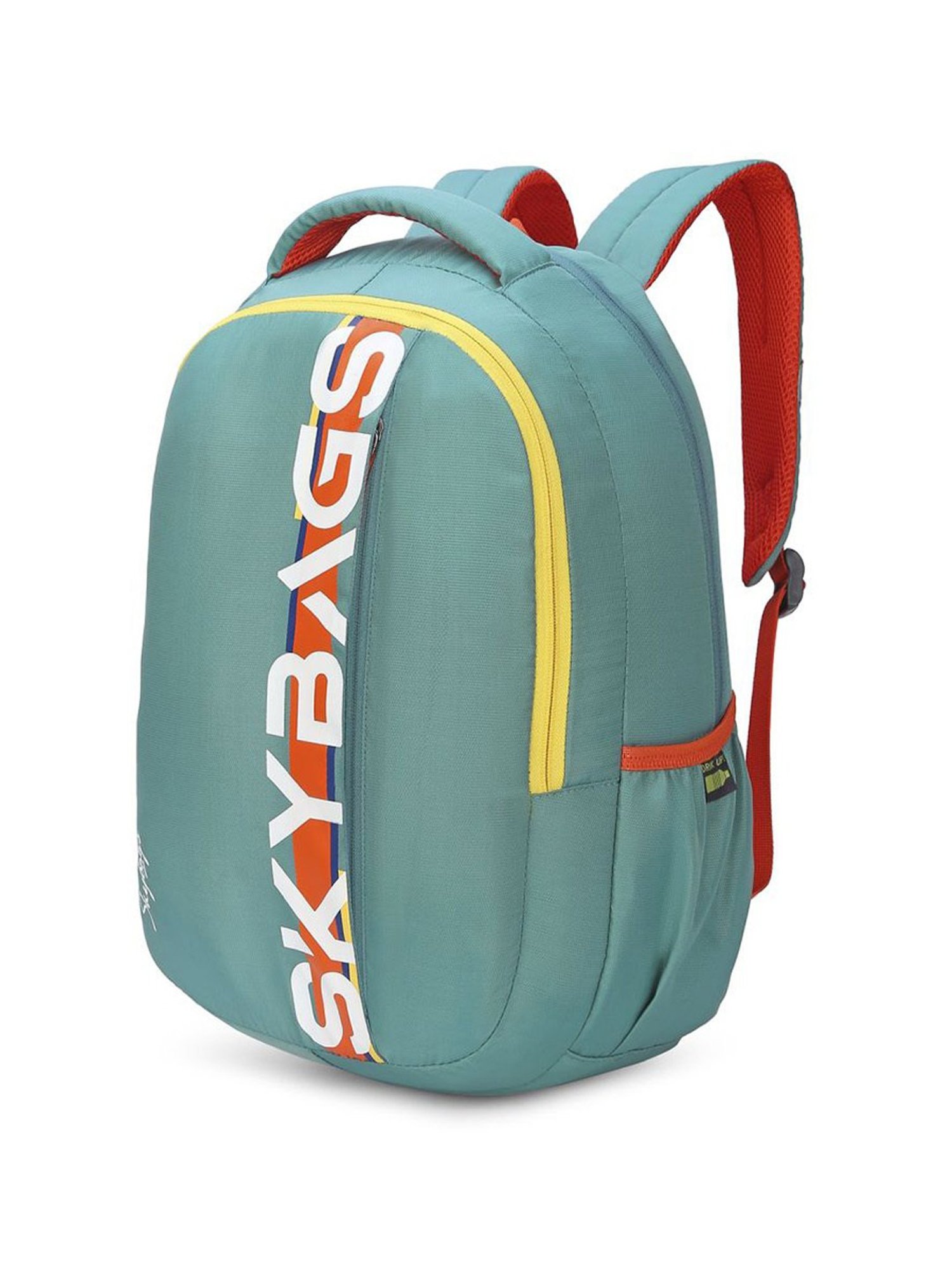 Skybags Grad 02 Green Polyester Printed Laptop Backpack - 30 Ltrs