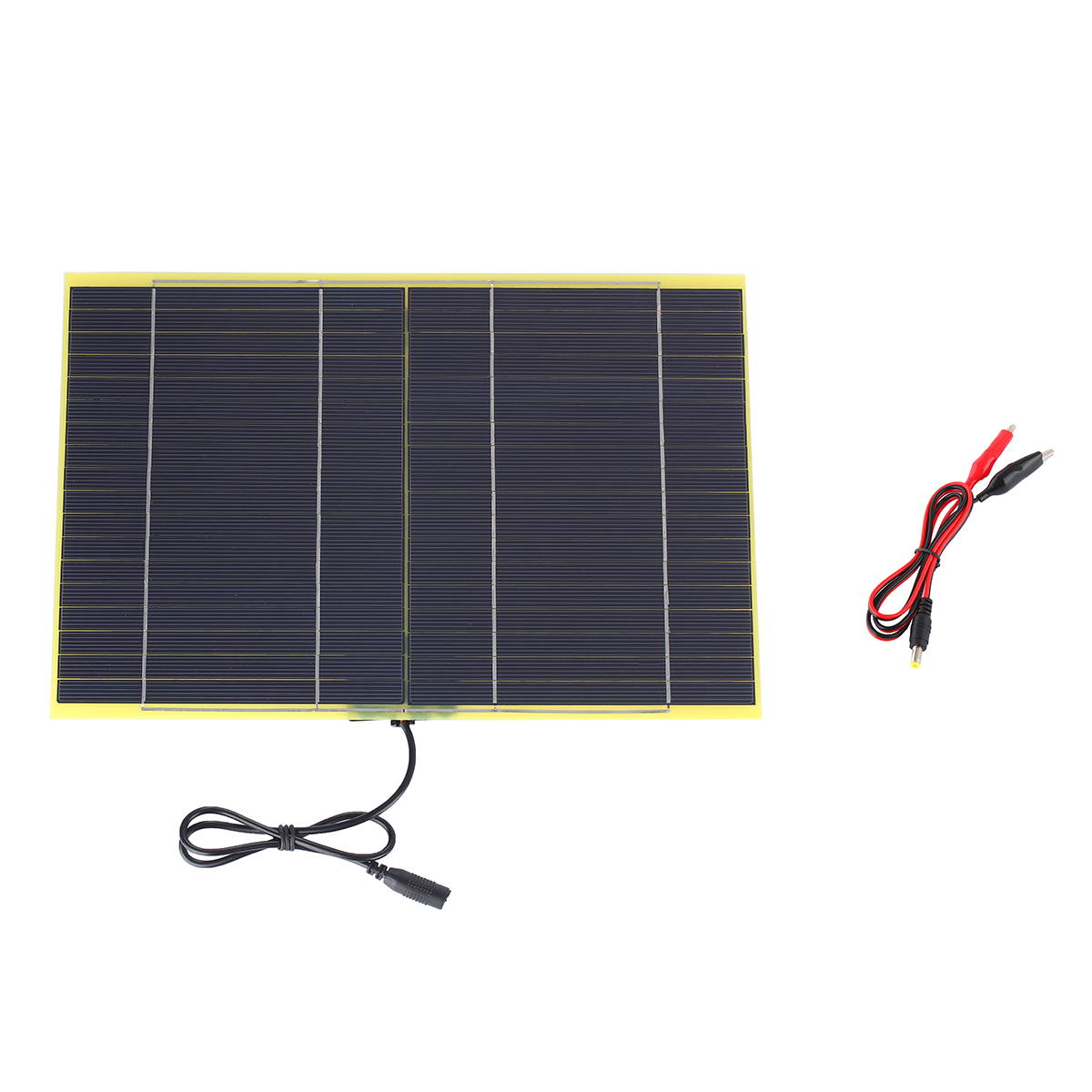 10W 18V 550mA Portable Solar Cell Solar Panel For 12V Car Boat Battery Charger