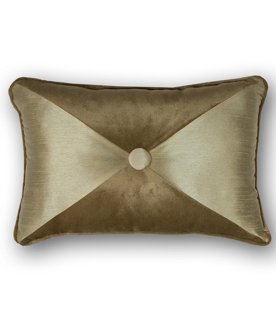 Thread and Weave Westlake Button Tufted Boudoir Pillow