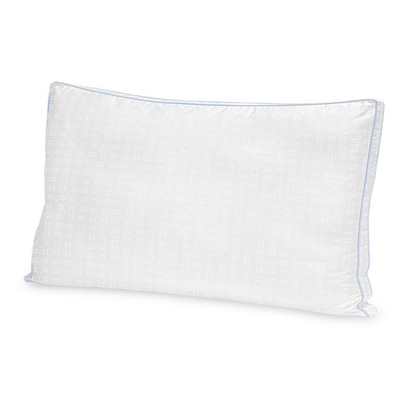 Downlite Soft White Goose Down Hypoallergenic Pillow &ndash; Perfect for Stomach Sleepers Standard