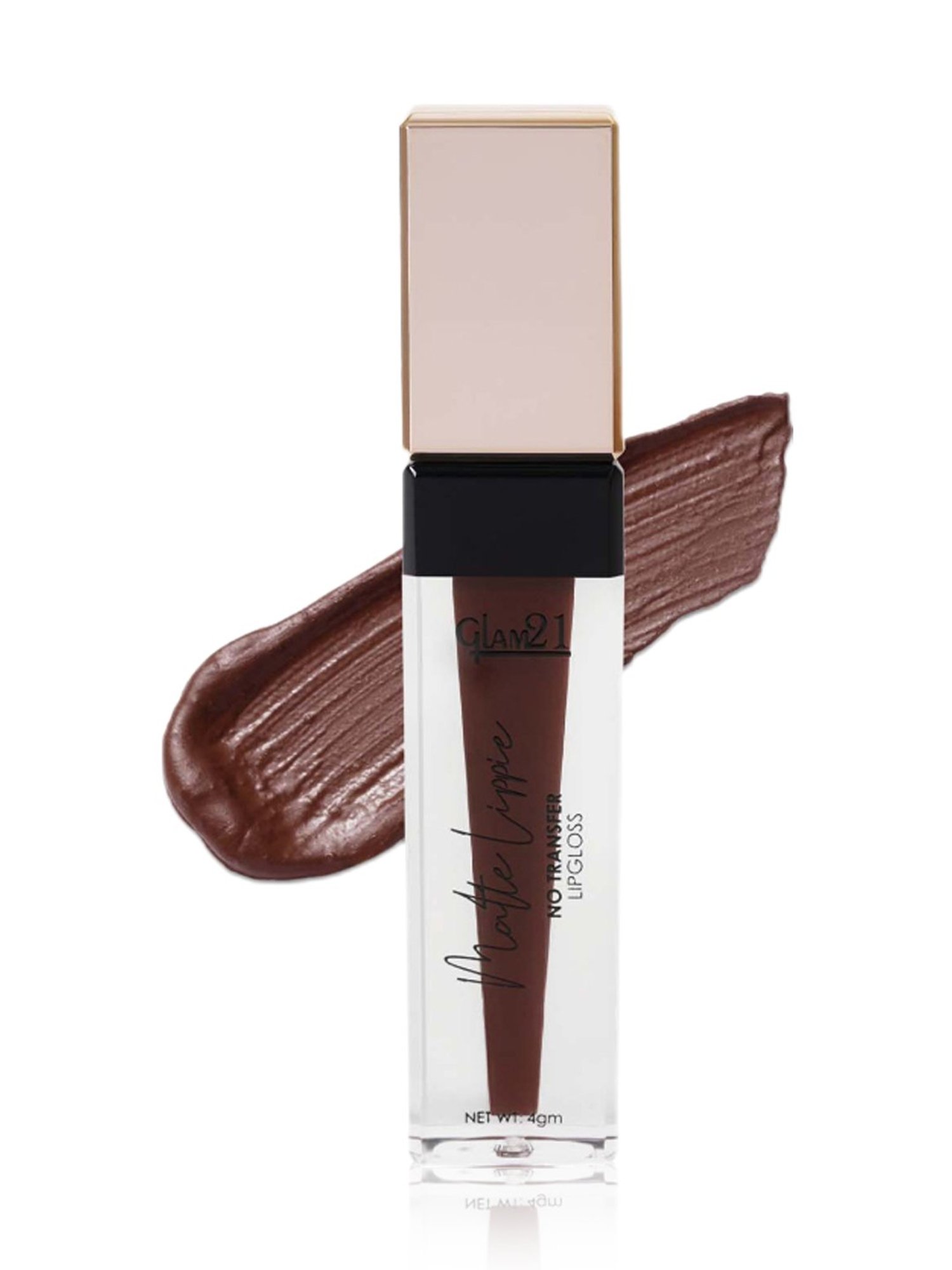 Glam21 Matte Lippie No Transfer Liquid Lipstick 23 Brown Coffee - 4 gm