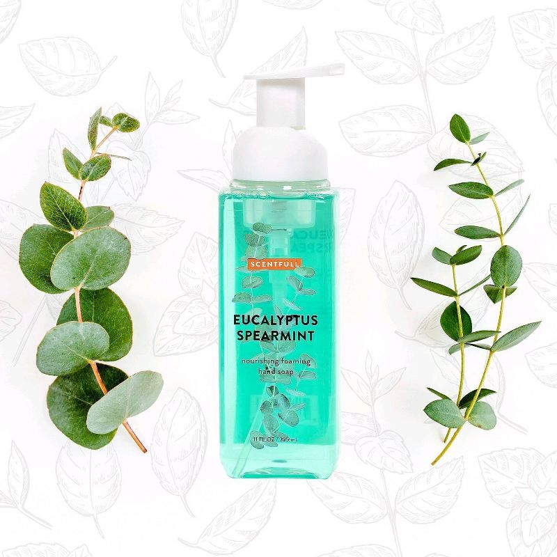 Scentfull Foaming Hand Soap Eucalyptus Spearmint - 11 fl oz