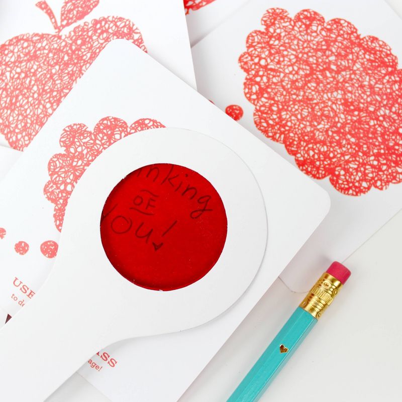 Secret Decoder Note Cards