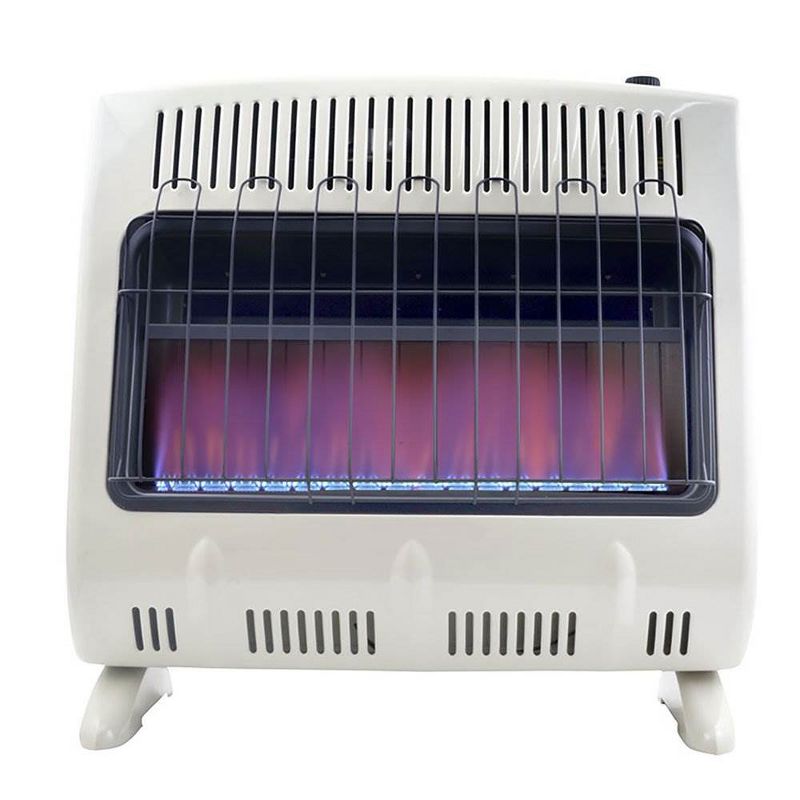 Mr Heater 30000 BTU Vent Free Blue Flame Natural Gas Wall or Floor Indoor Heater