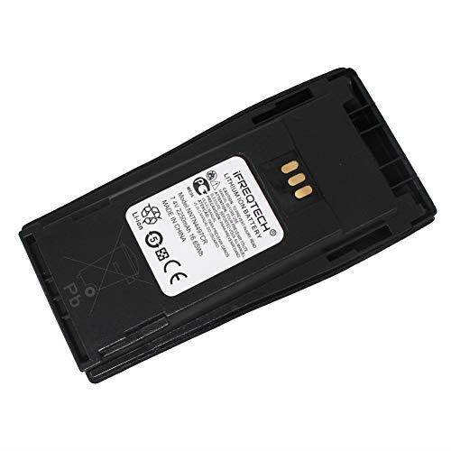 Liion Battery for MOTOTRBO CP250 CP140 CP040 CP200 CP380 EP450 CP180 DEP450 GP3688 PR400 CR NNTN4496 with 2PCS Belt Clip 2250mAh