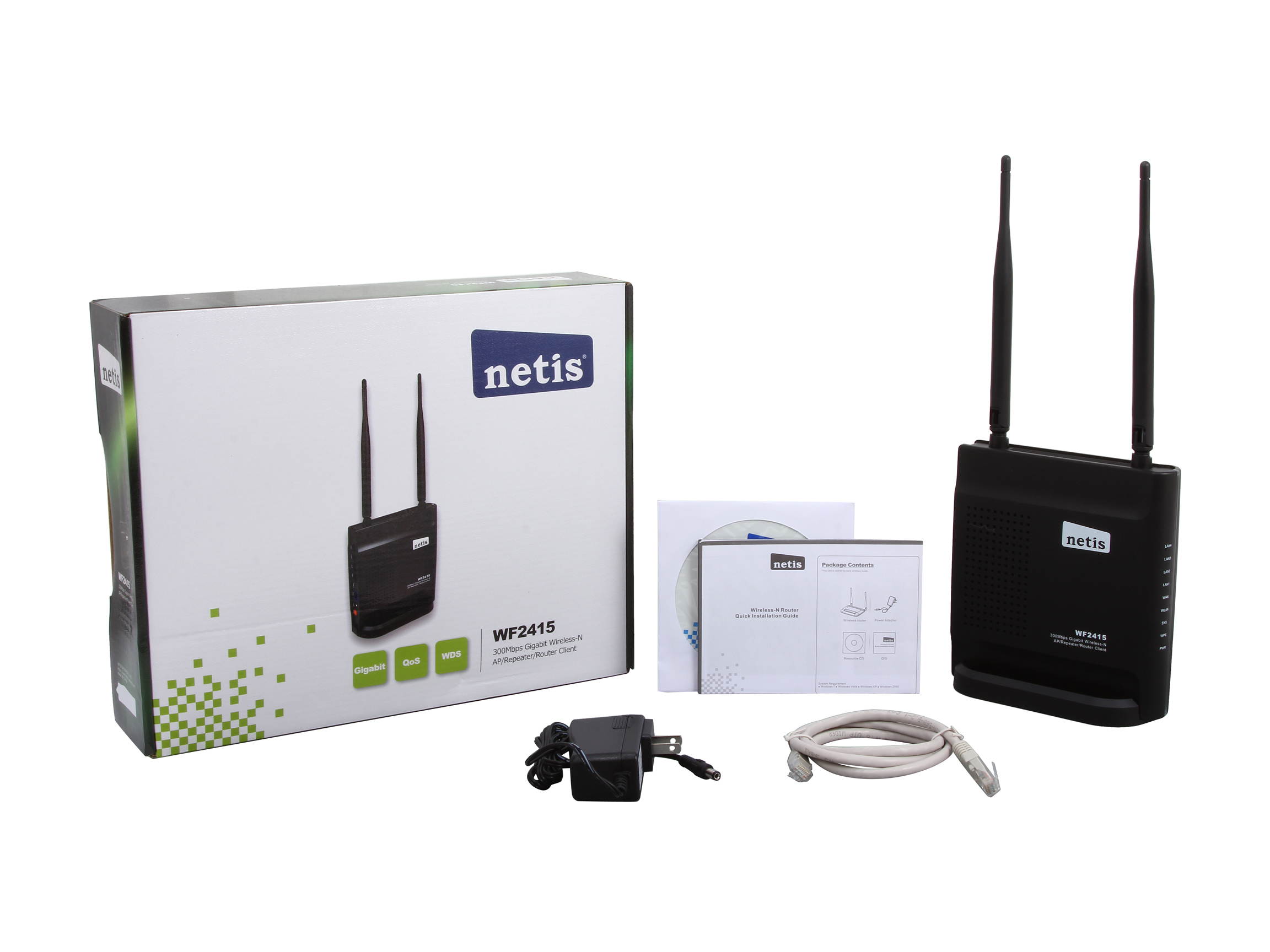 NETIS WF2415 300Mbps Wireless N Gigabit Router