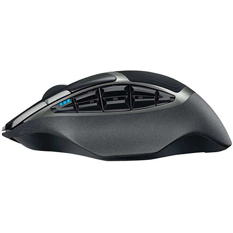 602 LagFree Wireless Gaming Mouse 11 Programmable Buttons Upto 2500 DPI