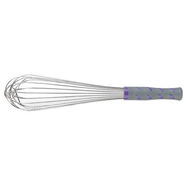 VOLLRATH 47004 Piano Whip, L 14 In, Purple