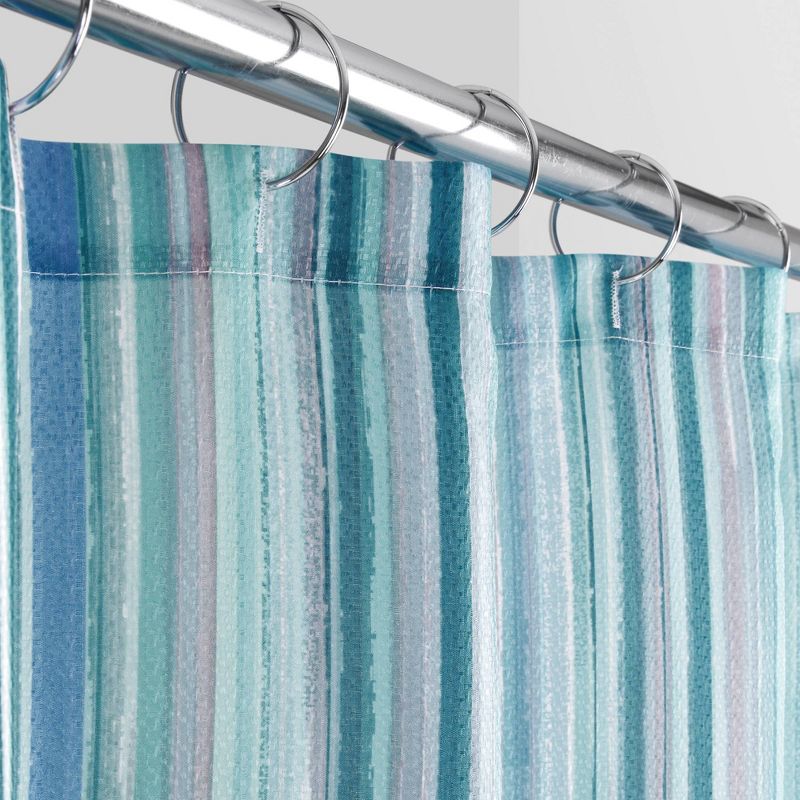 Avenue Shower Curtain Teal - Allure Home Creations