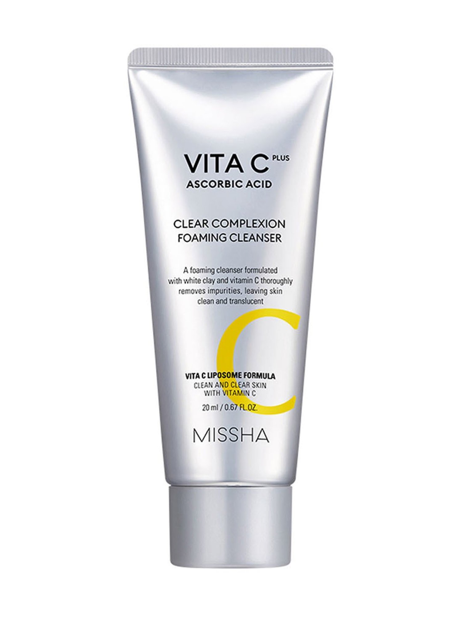 MISSHA Vita C Plus Clear Complexion Foaming Cleanser - 20 ml