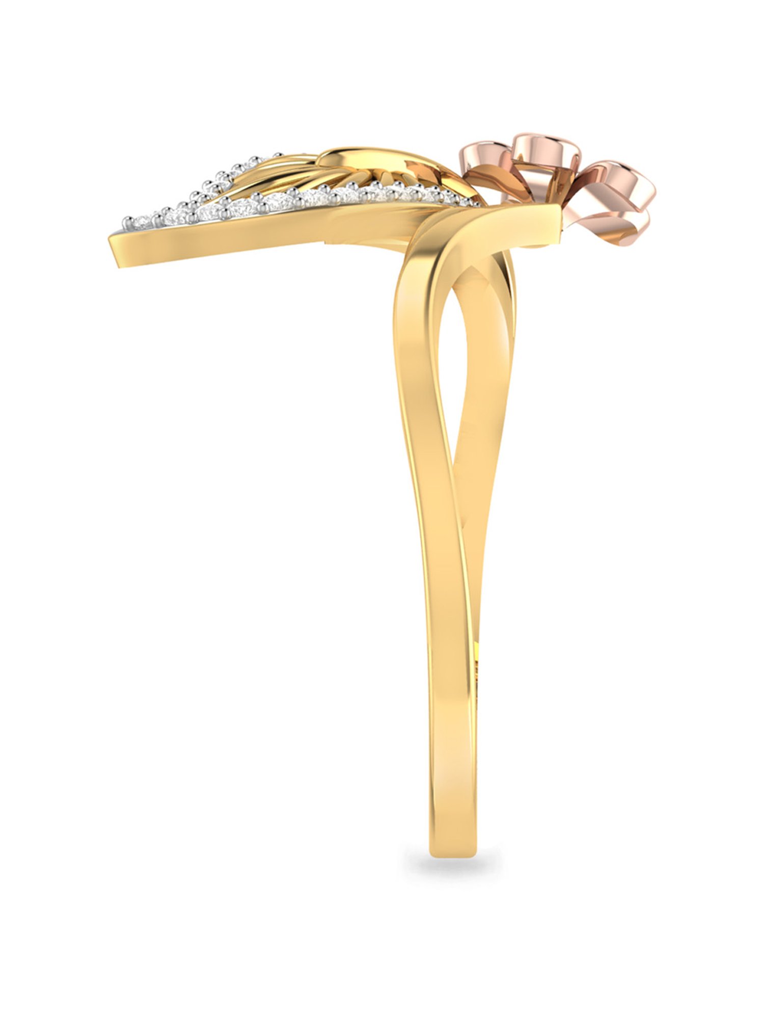 PC Jeweller Ekewaka 18k Gold Ring for Women