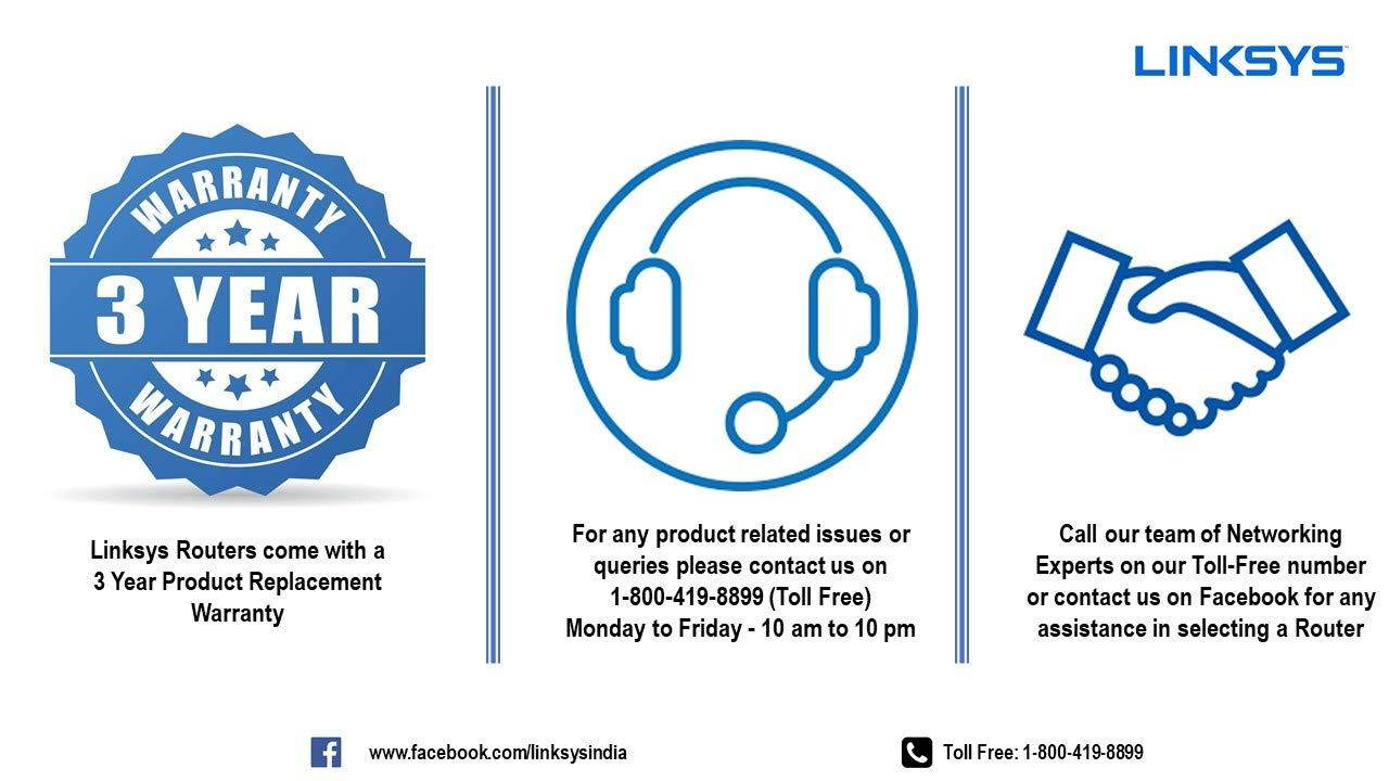 Linksys Velop Wifi 6 Mesh Router (Wifi 6 Mesh WIFI System for Whole-Home Wifi Mesh Network) MX5 Velop Ax (1-Pack, White)