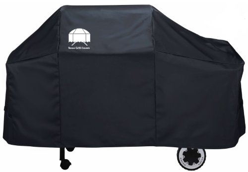 Texas Grill Covers 7552 Premium Cover for Weber Genesis Silver/Gold Gas Grills Including Brush and Tongs
