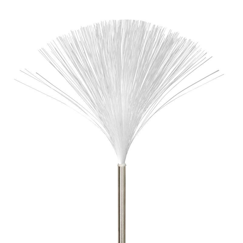 Metal and Acrylic Fiber Optic Solar Garden Stake Set - Exhart