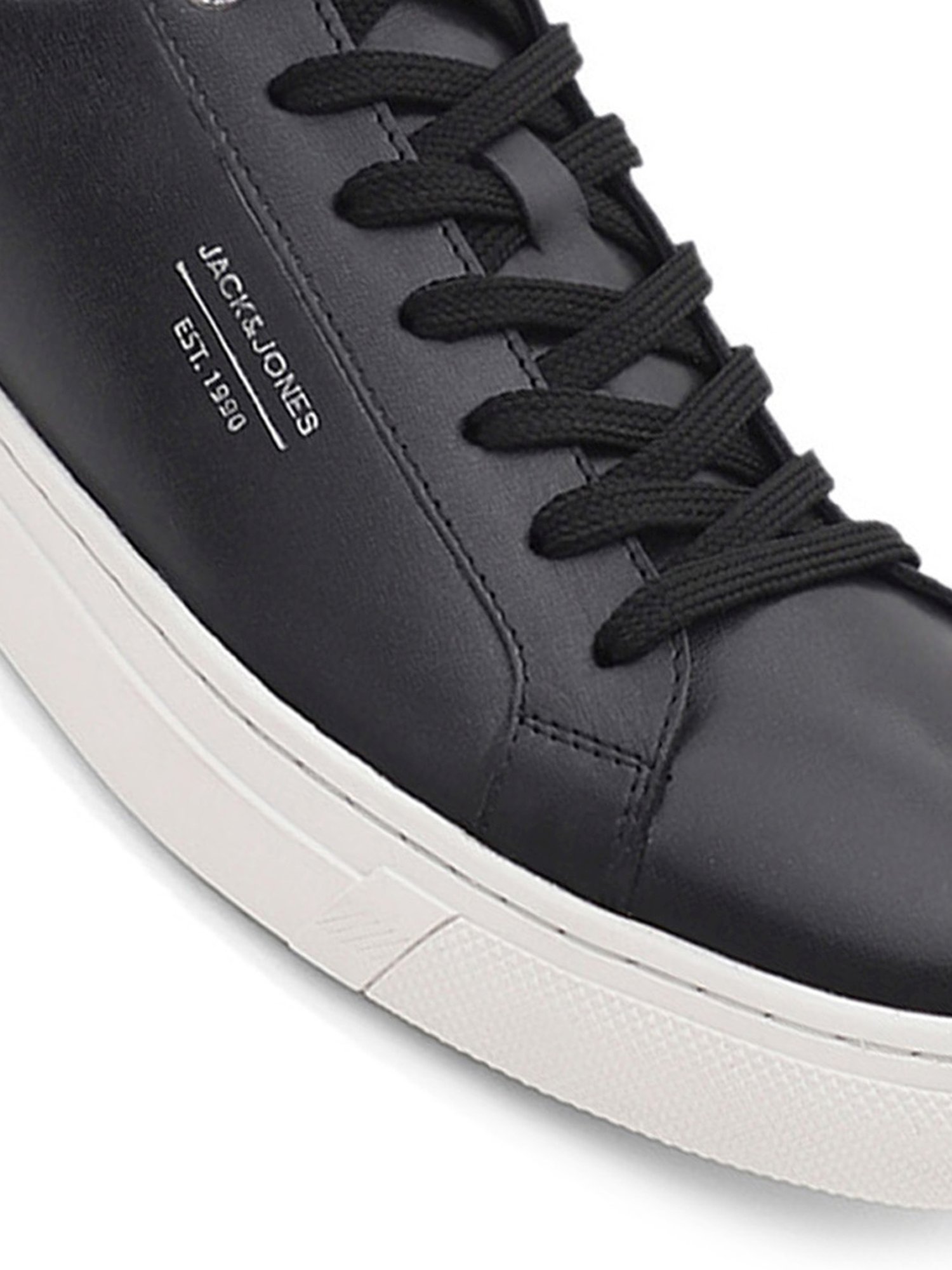 Jack & Jones Men's Black Casual Sneakers