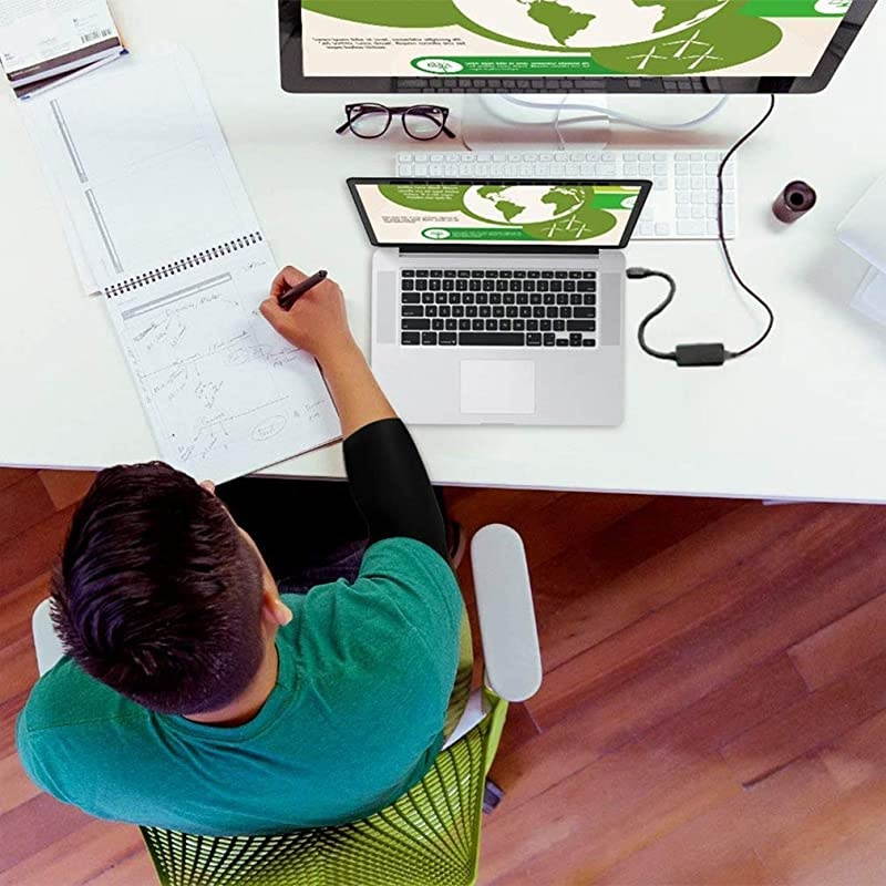 Mini DisplayPort to HDMI Adapter  Thunderbolt to HDMI Converter for MacBook AirPro Microsoft Surface ProDock Monitor Projector and More 1Pack Black