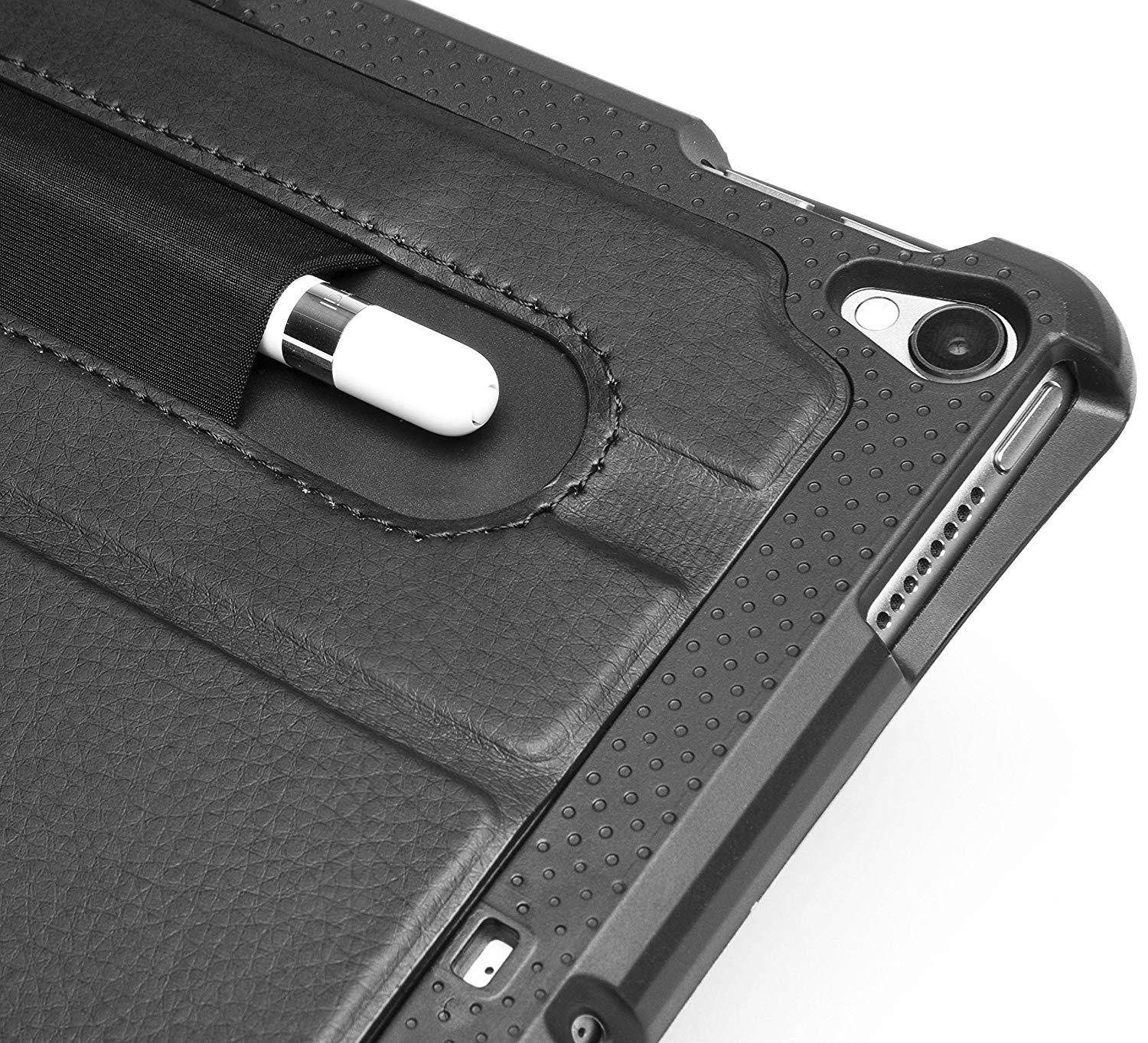 ZUGU CASE - 2019 iPad Air 10.5/2017 iPad Pro 10.5 Inch Case Prodigy X - Very Protective but Thin with Convenient Magnetic Stand with Sleep/Wake Cover (Black)