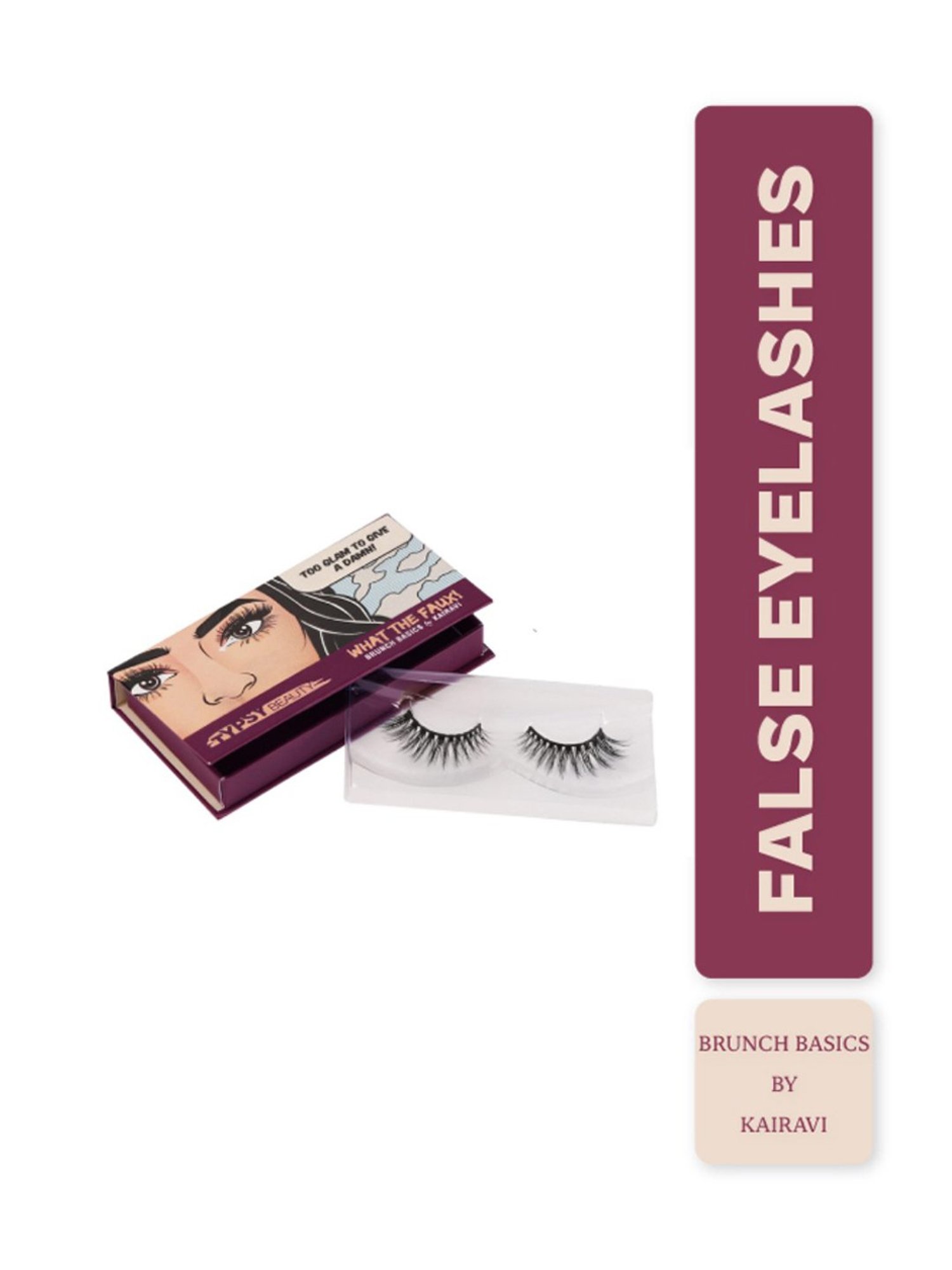 Typsy Beauty Brunch Basics by Kairavi What The Faux! False Eyelashes