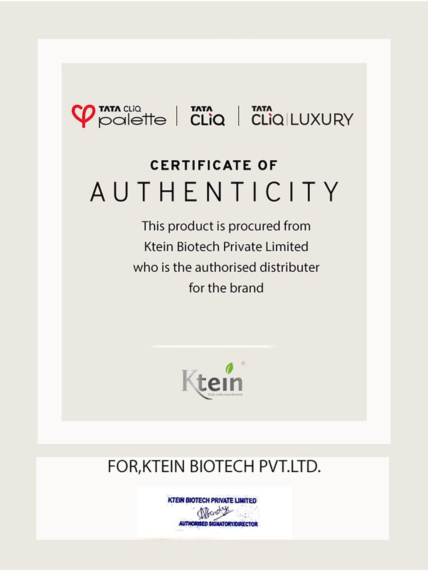 Ktein Natural All In One Hair Heat Protection Spray - 100 ml