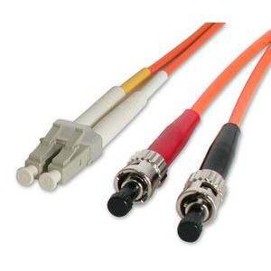 Fiber Optic Cable LC-LC 9/125 Duplex Single-Mode Fiber Cable Yellow 5 meters