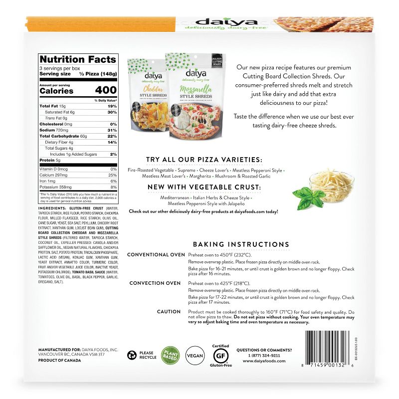 DiGiorno Three Meat Frozen Pizza with Cheese Stuffed Crust - 24.5oz