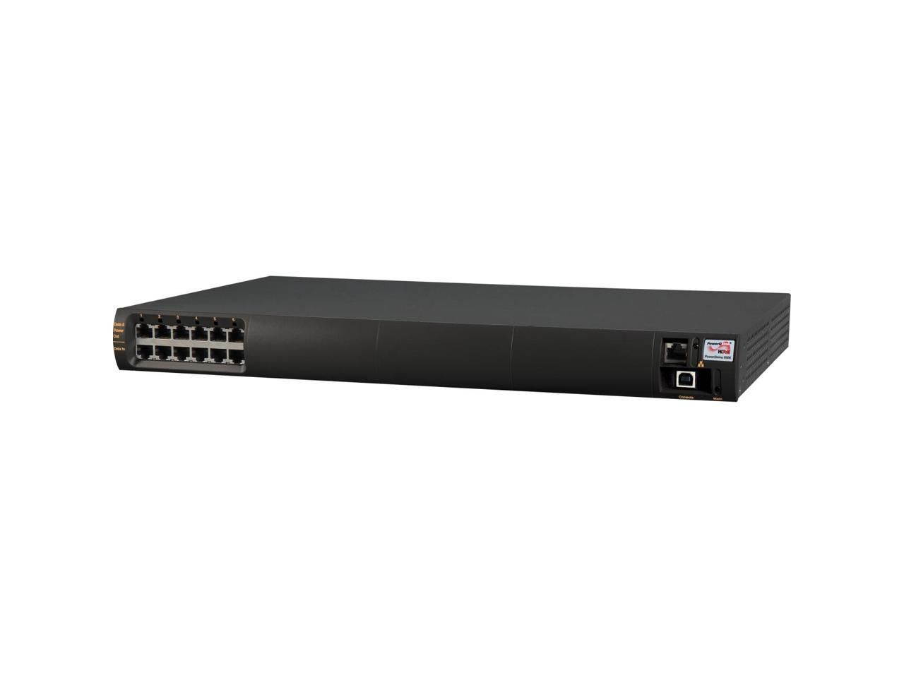 Microsemi PD-9506G/ACDC/M-US 72W/Per-Port, 6-port Managed Gigabit Midspan